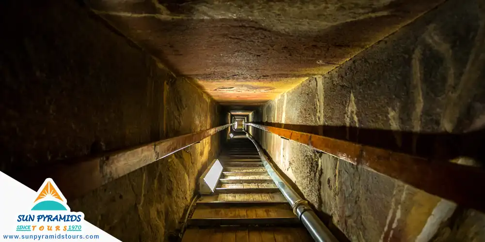 Interior of the Great Pyramid